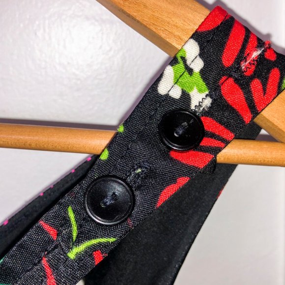 Vintage 60s One Piece Bathing Suit Dress US 10/12 - Picture 7 of 8